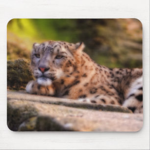 Tapis De Souris Léopard Lounging