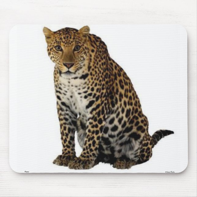 Tapis De Souris Leopard Mousepad (Devant)