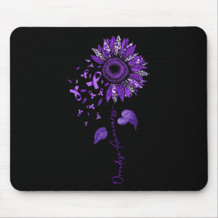Tapis De Souris Leopard Sensibilisation à la surdose Ruban pourpre