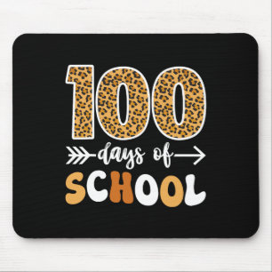 Tapis De Souris Leopard super 100e Jour De L'École Enseignant Enfa