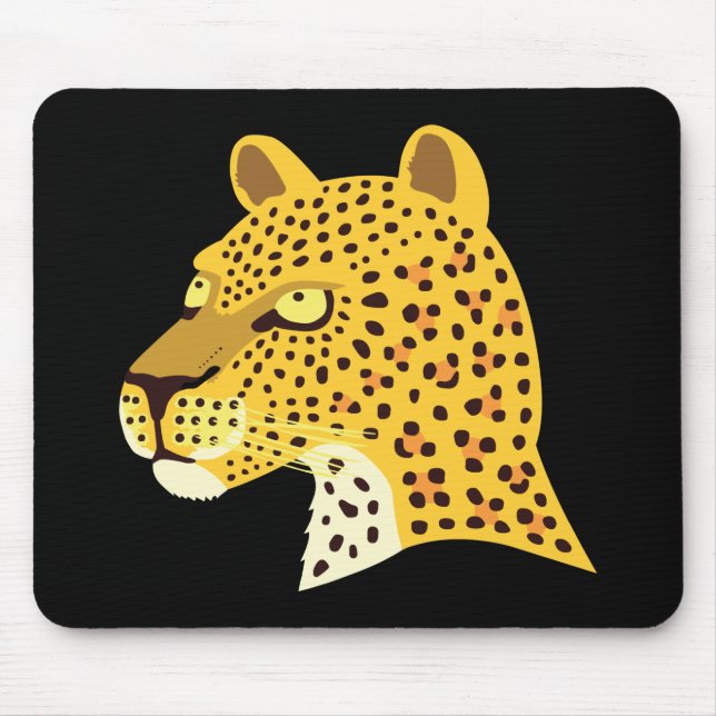 Tapis De Souris Leopard tacheté (Devant)