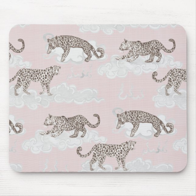 Tapis De Souris Léopards rêveurs (Devant)