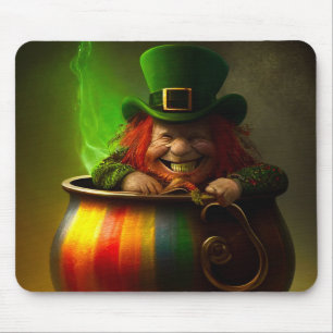 Tapis De Souris Leprechaun Art