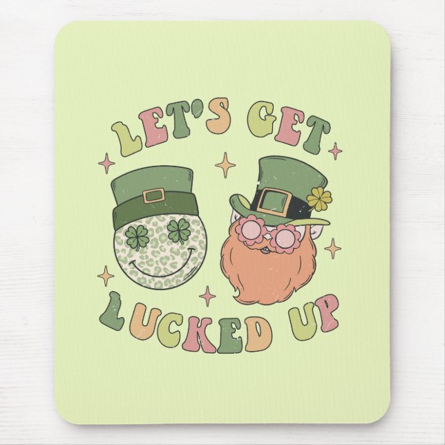 Tapis De Souris Leprechaun, on se laisse convaincre (Devant)