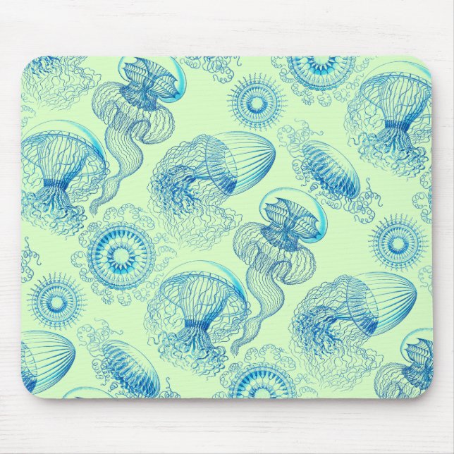Tapis De Souris Leptomedusae de Haeckel (Devant)