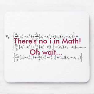 Tapis De Souris l'équation, là n'est aucun I dans les maths ! ,