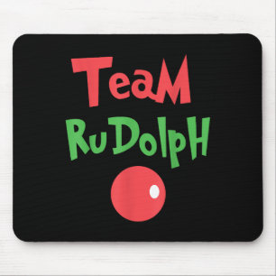 Tapis De Souris L'équipe Rudolph - Rudolph Le Renne au Nez Rouge