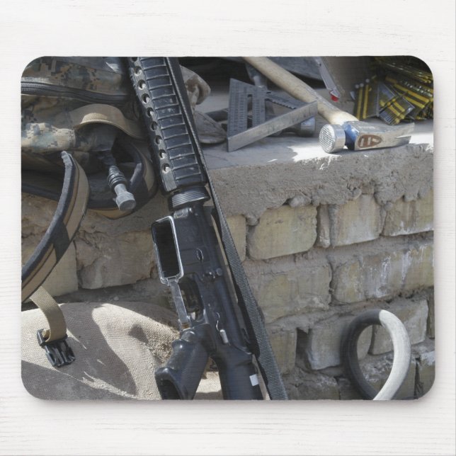 Tapis De Souris L'équipement d'une Marine (Devant)