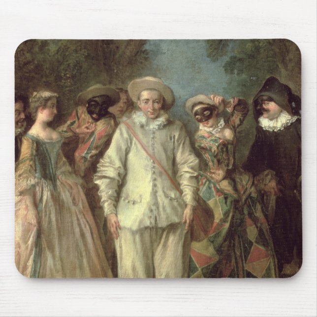 Tapis De Souris Les acteurs du dell'Arte de Commedia (Devant)