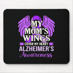 Tapis De Souris Les ailes de maman couvrent mon coeur La sensibili