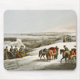 Tapis De Souris Les alliés avant Dantzic en hiver, gravé par M