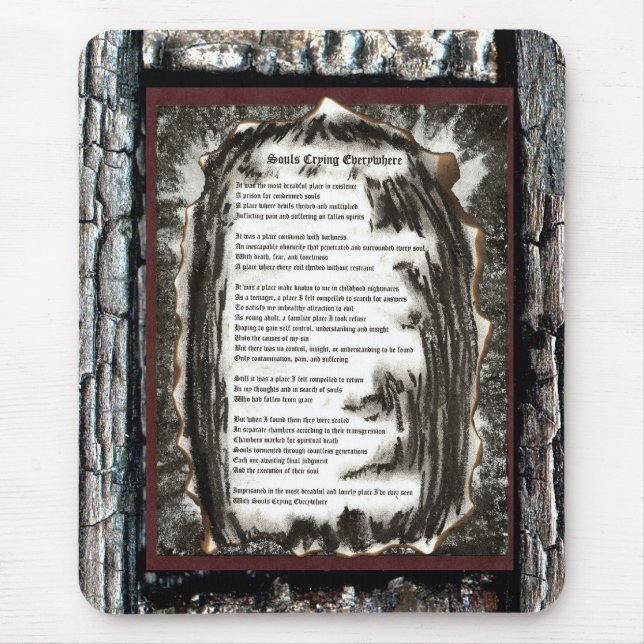 Tapis De Souris Les Âmes Pleurent Partout (Devant)