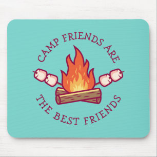 Tapis De Souris Les amis du camp sont les meilleurs amis