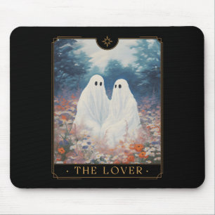Tapis De Souris Les amoureux Carte Tarot Vintage Astrologie Ghost