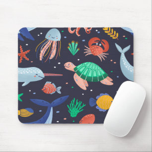 Tapis De Souris Les amoureux des océans