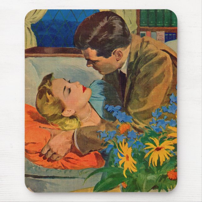 Tapis De Souris Les amoureux en amour (Devant)