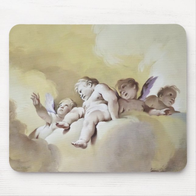 Tapis De Souris Les anges doux au paradis (Devant)