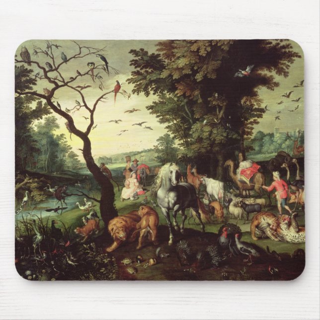 Tapis De Souris Les animaux entrant dans l'arche de Noé (Devant)