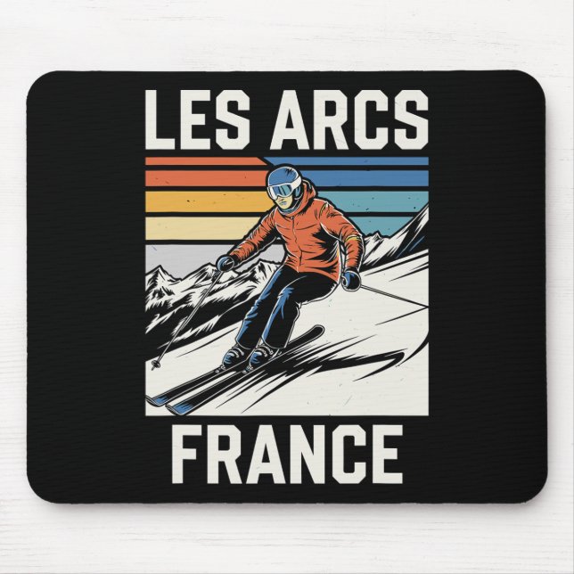 Tapis De Souris Les Arcs France (Devant)