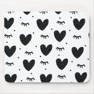 Tapis De Souris Les arts de la fille pour les coeurs Santé cardiaq