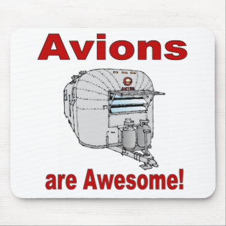 Tapis De Souris Les avions sont géniaux60s-RED