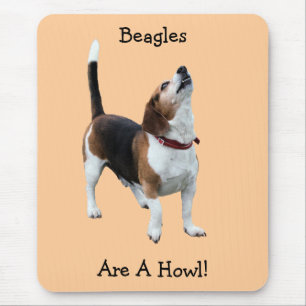 Tapis De Souris Les beagles sont un chien drôle Mousepad
