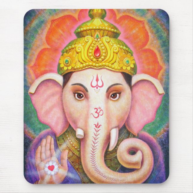Tapis De Souris Les bénédictions de Ganesha (Devant)