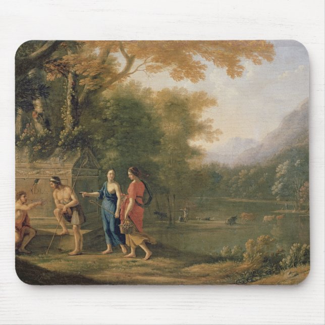 Tapis De Souris Les bergers d'Arcadien (Devant)