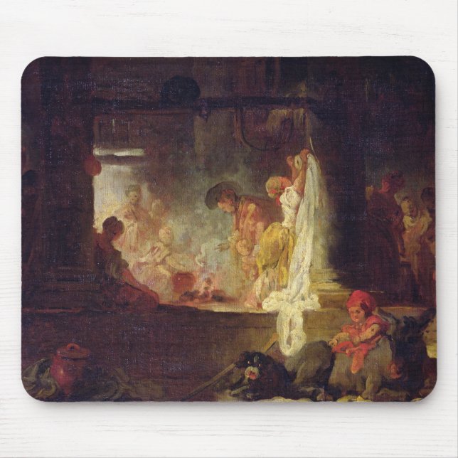 Tapis De Souris Les blanchisseuses, c.1759 (Devant)