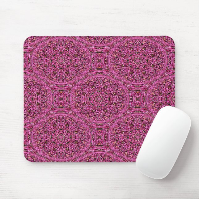 Tapis De Souris Les Boules Rouges Fleur.... (Avec souris)