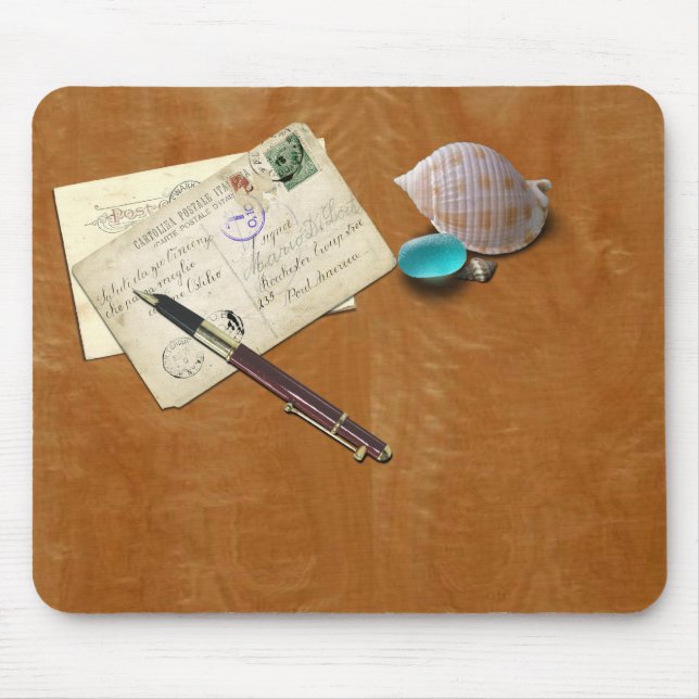 Tapis De Souris Les cartes postales (Devant)