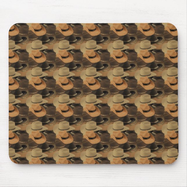 Tapis De Souris Les Casquettes de Cowboy (Devant)