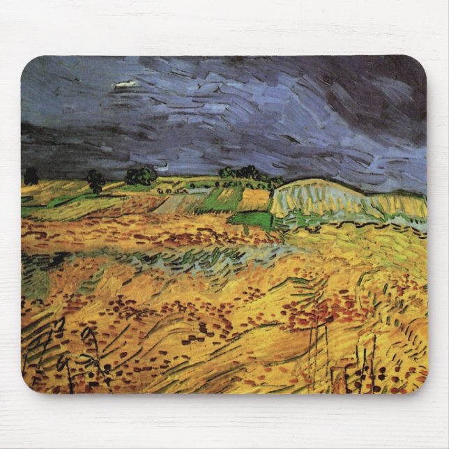 Tapis De Souris Les Champs de Vincent van Gogh (Devant)