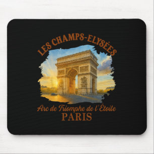 Tapis De Souris Les Champs-élysées Paris Voyage Rencontre-moi à Pa