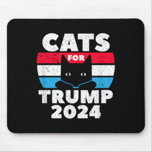 Tapis De Souris Les chats pour l'élection de Trump 2024