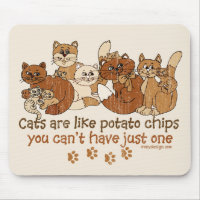Les chats sont comme des pommes chips