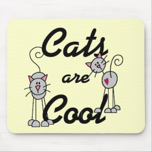Tapis De Souris Les chats sont cool Tshirts et cadeaux