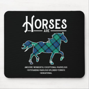 Tapis De Souris Les Chevaux Sont Magnifiques - Cheval Lover Équita