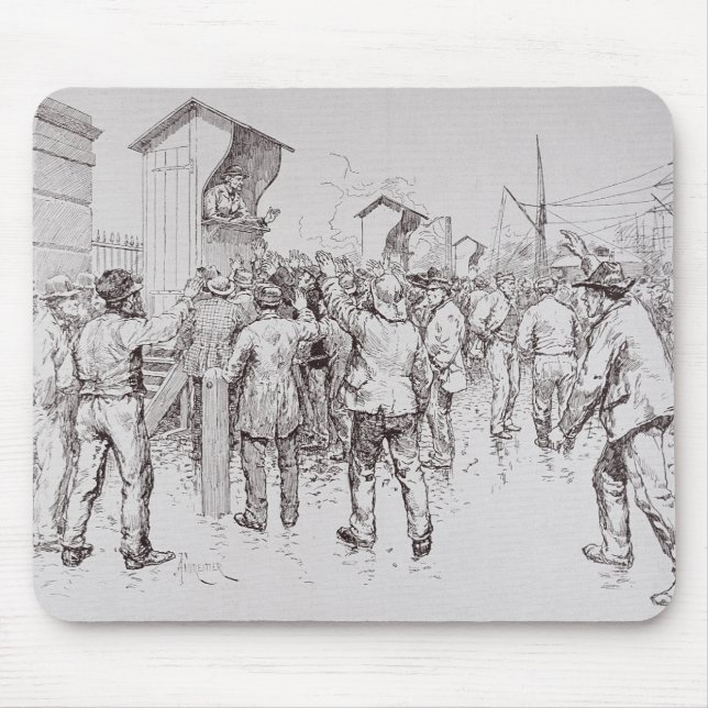 Tapis De Souris Les chômeurs de Londres (Devant)