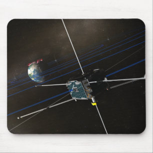 Tapis De Souris Les cinq engins spatiaux THEMIS en orbite