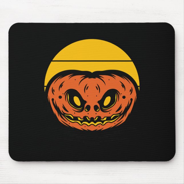 Tapis De Souris Les Citrouilles Les Plus Croustillants Dans Le Pat (Devant)