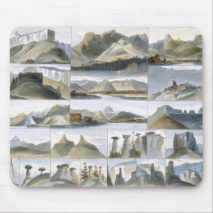 Tapis De Souris Les collines remarquables sur le Missouri
