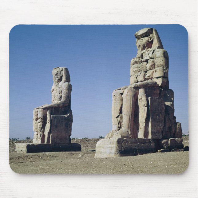 Tapis De Souris Les colosses de Memnon, statues d'Amenhotep (Devant)
