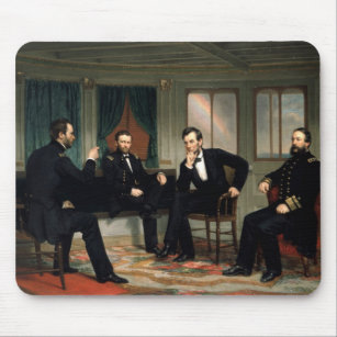 Tapis De Souris Les conciliateurs avec Abraham Lincoln