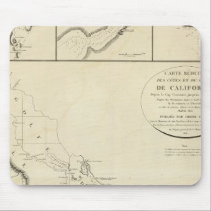 Tapis De Souris Les côtes de Californie