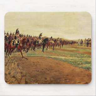 Tapis De Souris Les Cuirassiers avant leur charge à la bataille