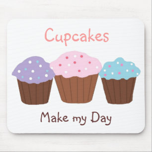 Tapis De Souris Les cupcakes font ma fête