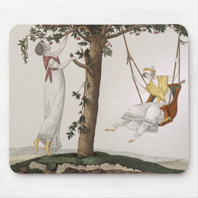 Tapis De Souris Les dames parisiennes chez Montmorency, plaquent (Devant)