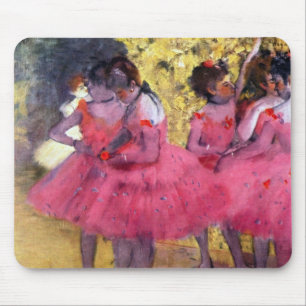 Tapis De Souris Les Danseuses roses, avant le ballet d'Edgar Degas