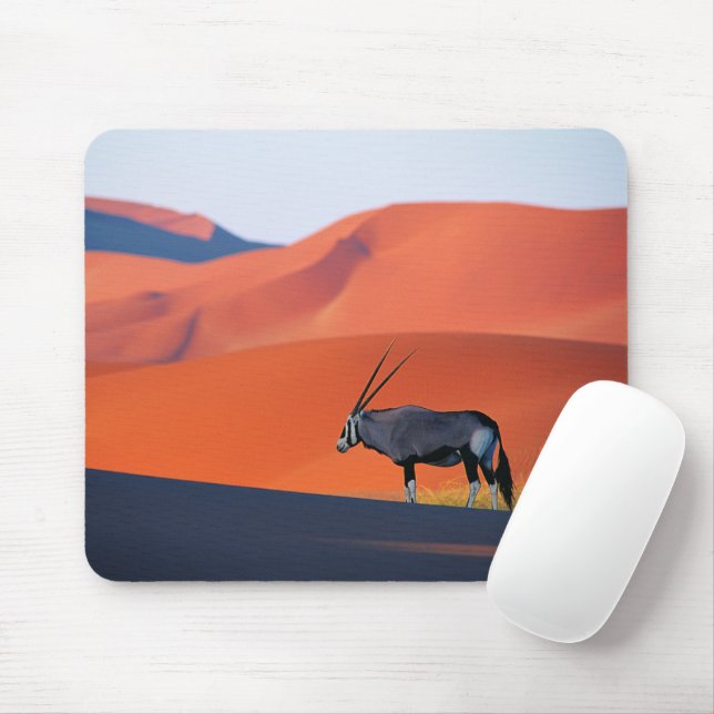 Tapis De Souris Les déserts | Namib Desert Oryx (Avec souris)